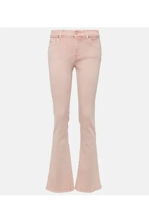 7 for all Mankind Mid-Rise Bootcut Jeans