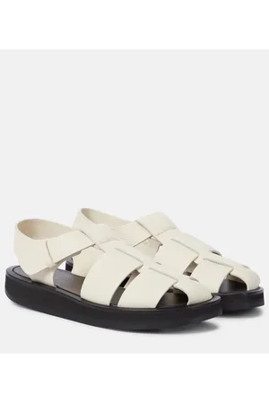 The Row Sandalen Fisherman aus Leder