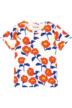 Mini Rodini Bedrucktes T-Shirt aus Baumwolle