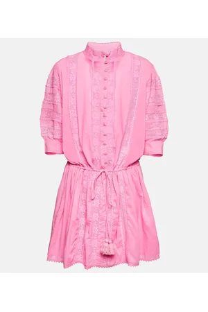 Melissa Odabash Besticktes Minikleid Rita aus Baumwolle