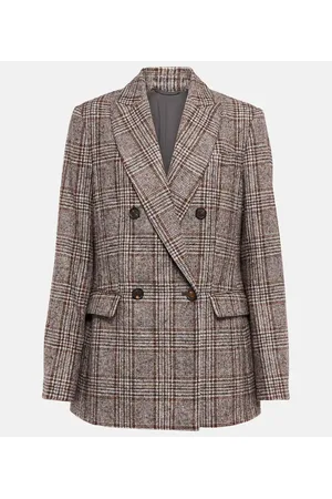 Brunello Cucinelli Blazer aus einem Wollgemisch