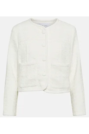 Proenza Schouler White Label Cropped-Jacke aus Tweed