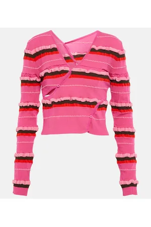 Jacquemus Cropped-Cardigan Le Cardigan Tordu