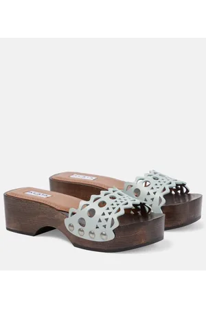 Alaïa Alaïa Pantoletten Vienne aus Leder