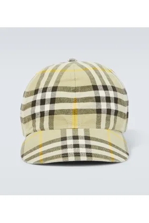Burberry Baseballcap Check aus Baumwolle