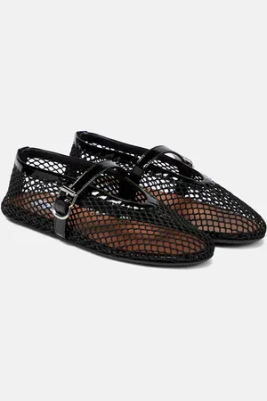 Alaïa Alaïa Ballerinas mit Lackleder