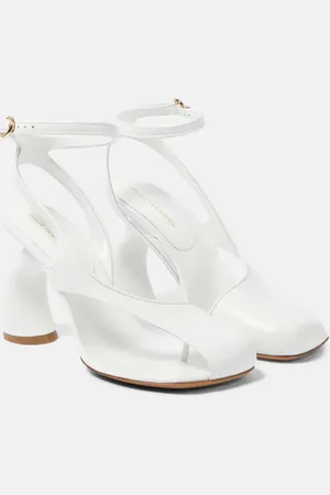 DRIES VAN NOTEN Bridal Pumps aus Leder