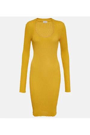Burberry Midikleid aus einem Wollgemisch