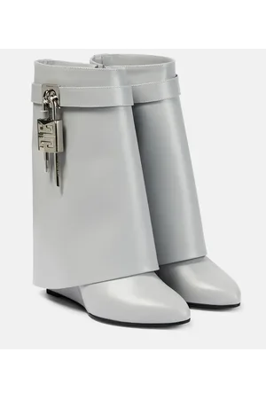 Givenchy Stiefel Shark Lock aus Leder