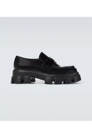 Prada Loafers Monolith aus Leder