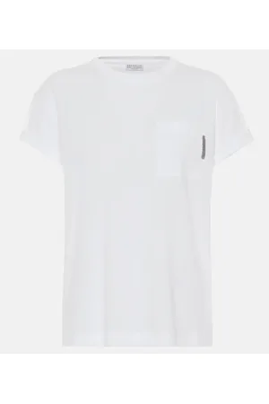 Brunello Cucinelli T-Shirt aus einem Baumwollgemisch