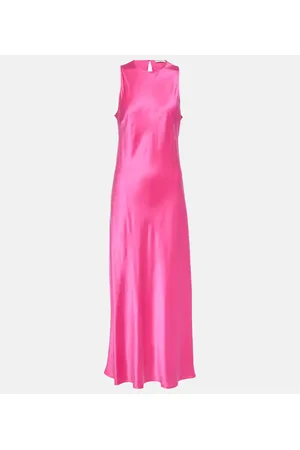 ASCENO Maxikleid Valencia aus Seide