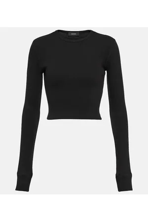 WARDROBE.NYC X Hailey Bieber Cropped-Top HB
