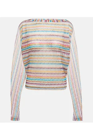 Missoni Top aus Häkelstrick