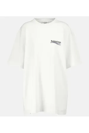 Balenciaga Oversize T-Shirt aus Baumwolle