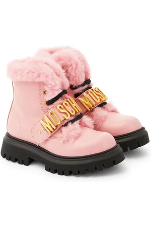 Moschino Stiefel aus Leder