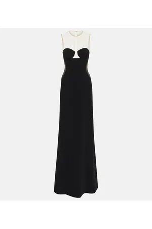 Stella McCartney Robe aus Crêpe