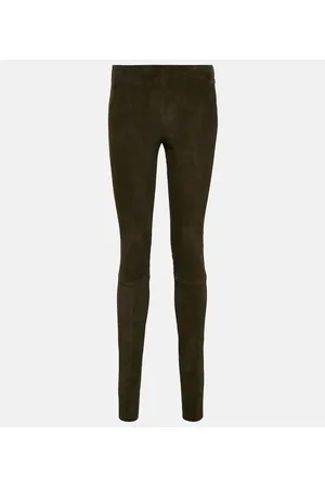 Stouls Leggings Carolyn aus Veloursleder