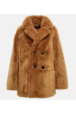 Loro Piana Wendbarer Mantel aus Shearling Slater