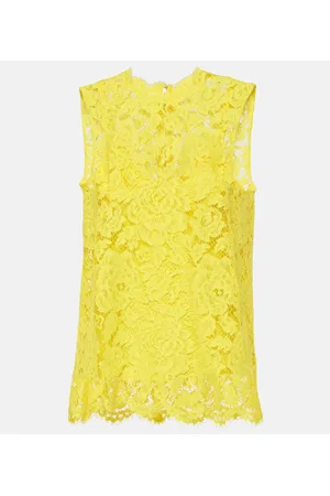 Dolce & Gabbana Top aus Spitze