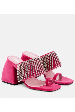 NODALETO Sandalen Bulla Preston aus Veloursleder