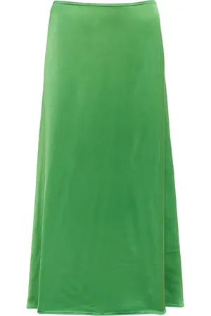 Victoria Beckham Midirock aus Satin