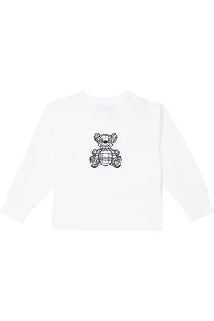 Burberry Baby Longsleeve Thomas Bear aus Baumwolle