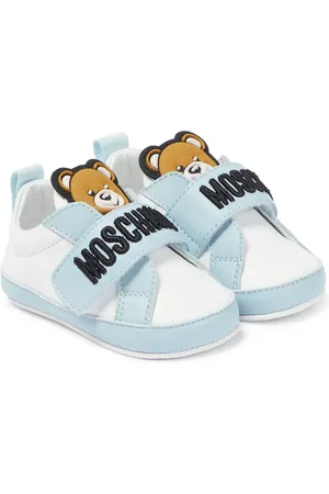 Moschino Baby Sneakers aus Leder