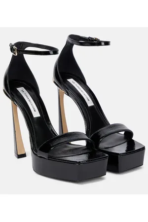 Victoria Beckham Plateausandalen aus Leder