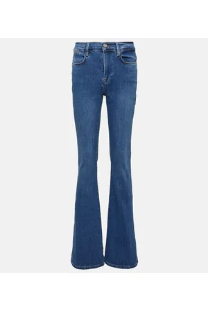 Frame Mid-Rise Jeans Le High Flare