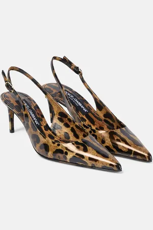 Dolce & Gabbana Slingback-Pumps Lollo aus Lackleder