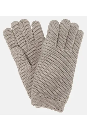 Loro Piana Handschuhe Crochet aus Kaschmir