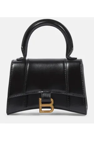 Balenciaga Schultertasche Hourglass Mini aus Leder