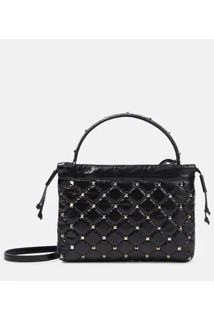 VALENTINO GARAVANI Tote Rockstud Spike Mini aus Leder