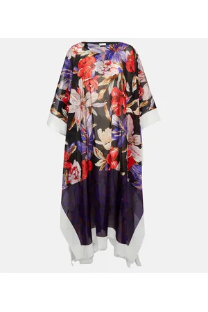 DRIES VAN NOTEN Bedruckter Kaftan aus Baumwolle