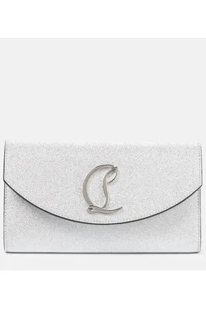 Christian Louboutin Clutch Loubi54 aus Leder