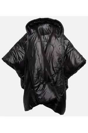 Norma Kamali Wattierter Oversize-Mantel