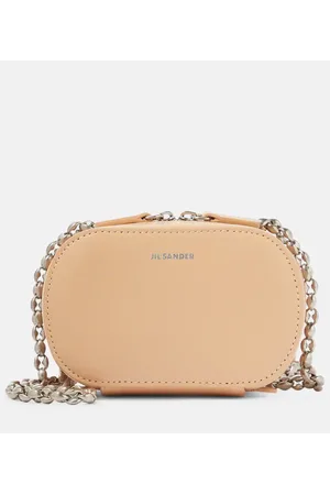 Jil Sander Schultertasche Mini aus Leder