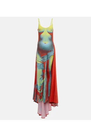 Y / PROJECT X Jean Paul Gaultier Maxikleid Body Morph