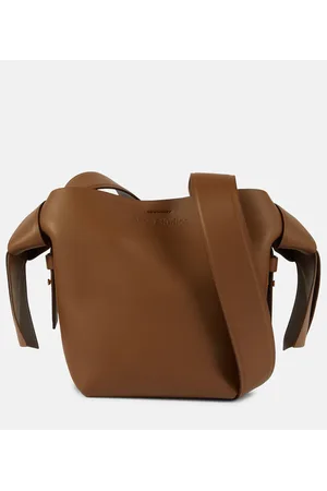 Acne Studios Schultertasche Musubi Mini aus Leder