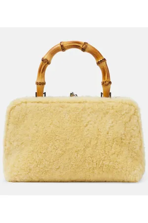Jil Sander Tote Goji Small aus Shearling