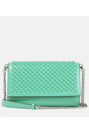 Christian Louboutin Verzierte Clutch Paloma Small aus Lackleder