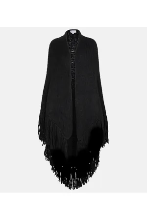 GABRIELA HEARST Poncho Lauren aus Kaschmir