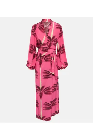 JOHANNA ORTIZ Wickelkleid aus Crêpe de Chine