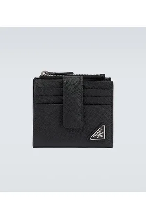 Prada Portemonnaie aus Saffiano-Leder