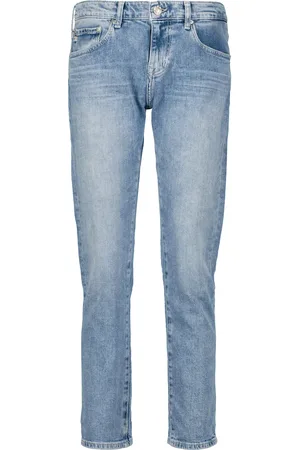 AG Jeans Mid-Rise Slim Jeans Ex-Boyfriend