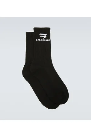 Balenciaga Socken aus Rippstrick
