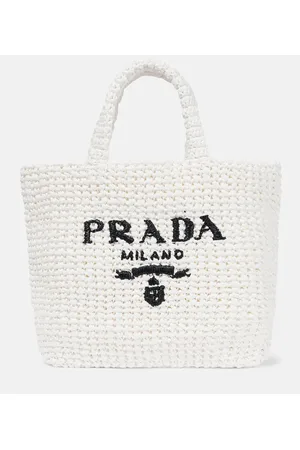 Prada Tote Small aus Häkelstrick