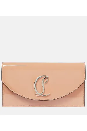 Christian Louboutin Clutch Loubi54 aus Lackleder