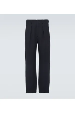 Giorgio Armani Gerade Hose aus Wolle